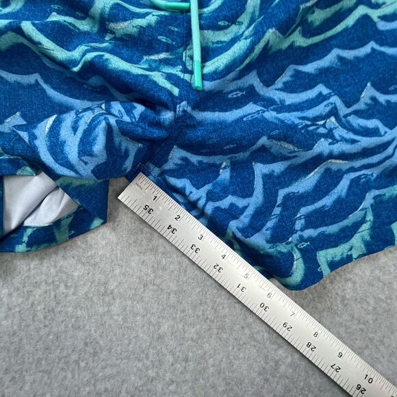 Huk Waves Volley 5.5 Board Shorts Mens Sz XL Blue Lined Drawstring Swim Trunks - Picture 6 of 13